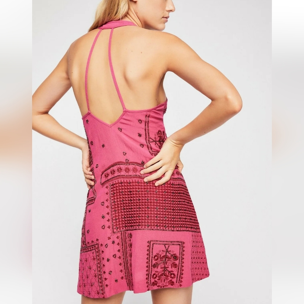 Free People Country Nights Swing Dress. - Picture 4 of 16